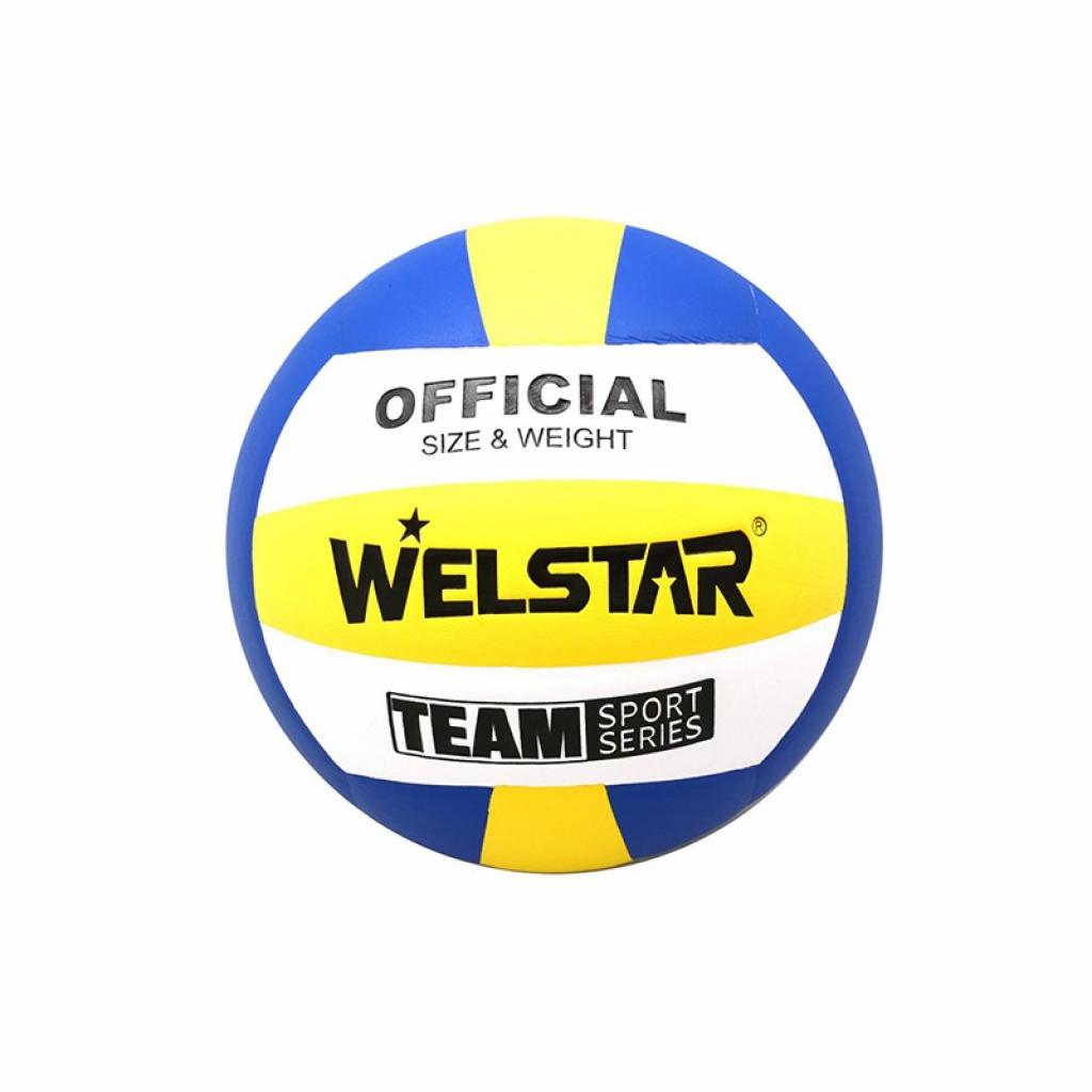 Волейболна топка №5, изкуствена кожана ниска цена с бърза доставка - BestPC.BG