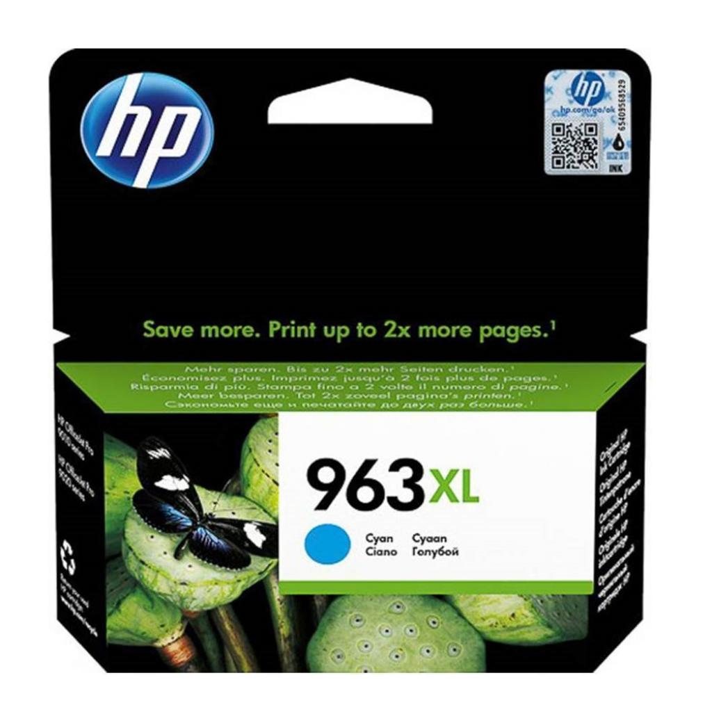 Касета с мастило HP 963XL High Yield Cyan Original Ink Cartridgeна ниска цена с бърза доставка - BestPC.BG