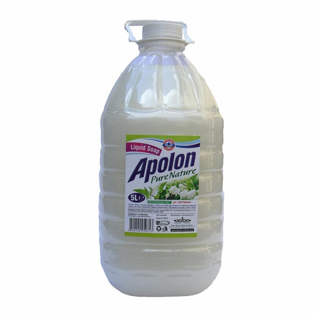 Почистващ продукт Apolon Течен сапун Pure Nature, 5 Lна ниска цена с бърза доставка - BestPC.BG