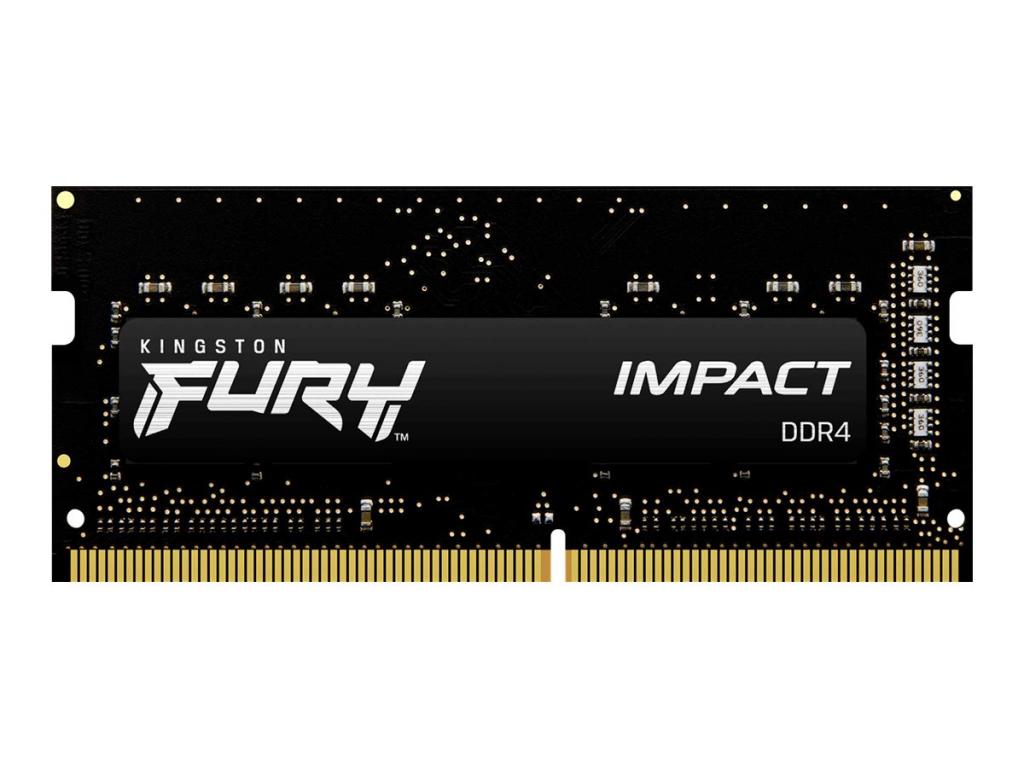 Памет KINGSTON 8GB 3200MHz DDR4 CL20 SODIMM FURY Impactна ниска цена с бърза доставка - BestPC.BG