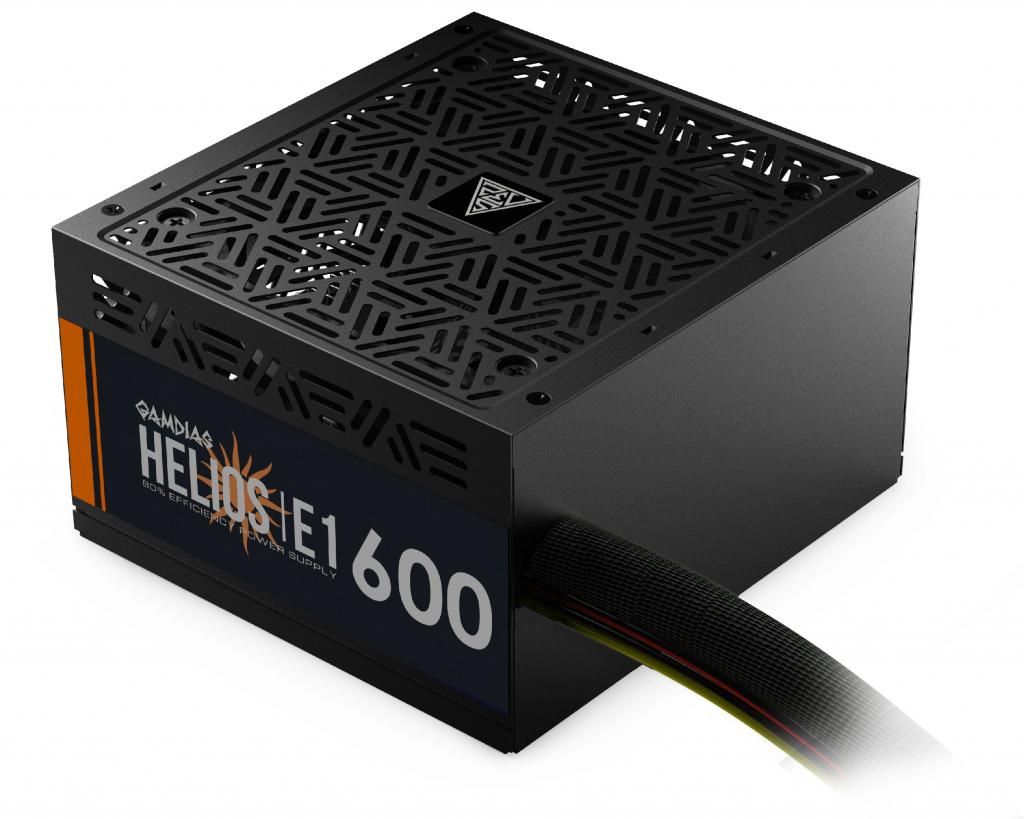 Захранване Gamdias Захранване PSU 600W 80+ HELIOS-E1-600на ниска цена с бърза доставка - BestPC.BG