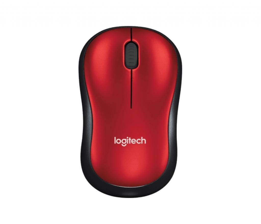 Мишка Logitech Wireless Mouse M185 - Червена/Черна - 2.4GHZ - N-A - EWR2 - 10PK ARCA AUTOна ниска цена с бърза доставка - BestPC.BG