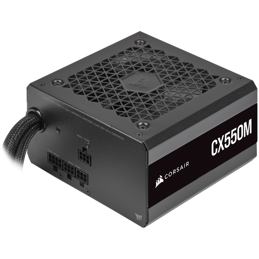 Захранване CORSAIR CX-M Series CX550M 550 Watt Bronze Semi-Modular Low-Noise Power Supplyна ниска цена с бърза доставка - BestPC.BG