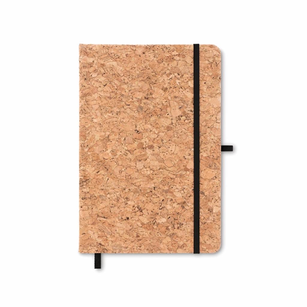 More Than Gifts Тефтер Suber, А5, корк, с черен ластик, 96 листана ниска цена с бърза доставка - BestPC.BG