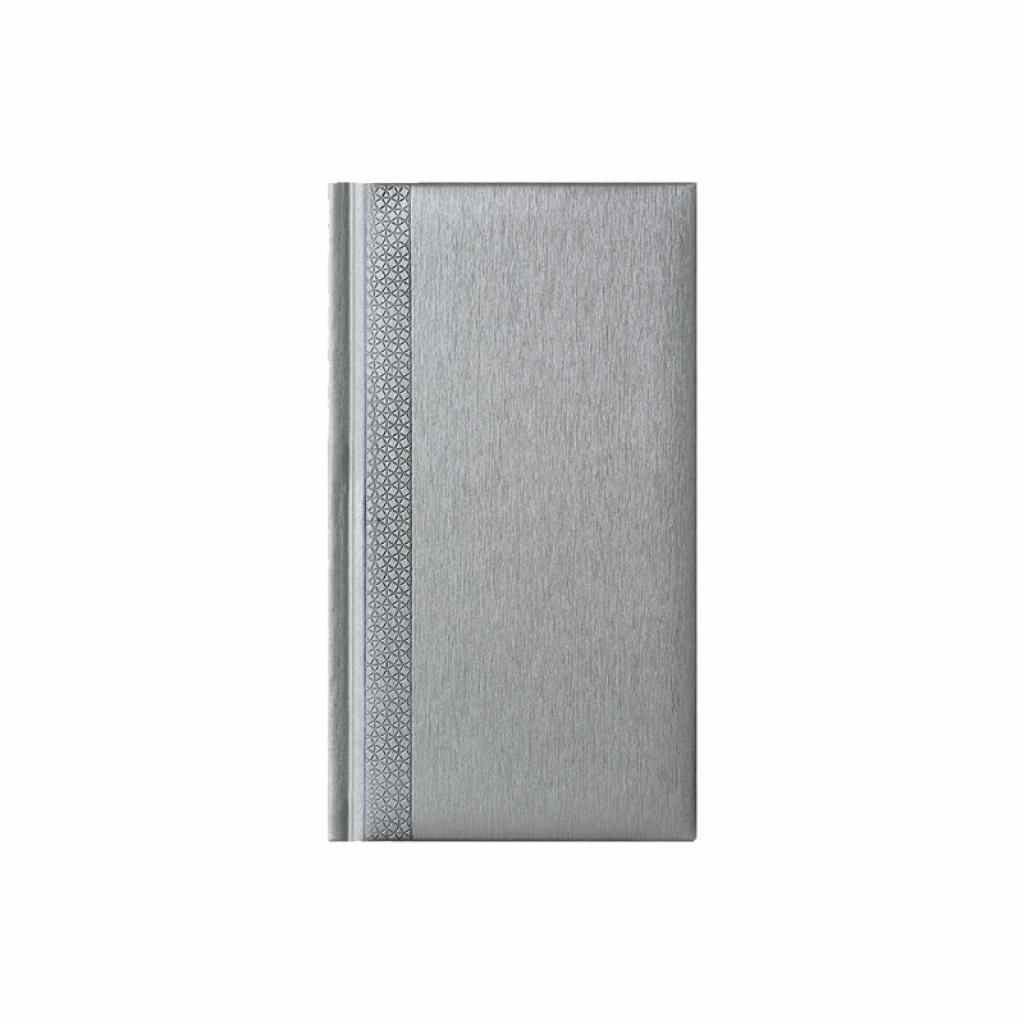 Календар-бележник Финес, без дати, 9.5 x 17.5 cm, сребристна ниска цена с бърза доставка - BestPC.BG