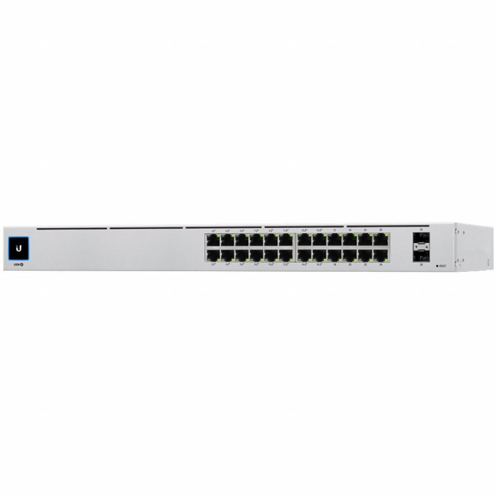 Комутатор/Суич UBIQUITI Pro 24; (24) GbE ports; (2) 10G SFP+ ports; DC power backup-ready; Layer 3 switching; Silent cooling.на ниска цена с бърза доставка - BestPC.BG