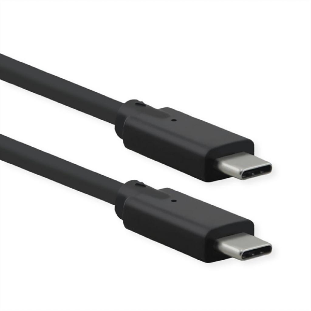 Кабел/адаптер Cable USB3.2 C-C, M-M, 1.5m, 20G-s, Roline 11.02.9072на ниска цена с бърза доставка - BestPC.BG