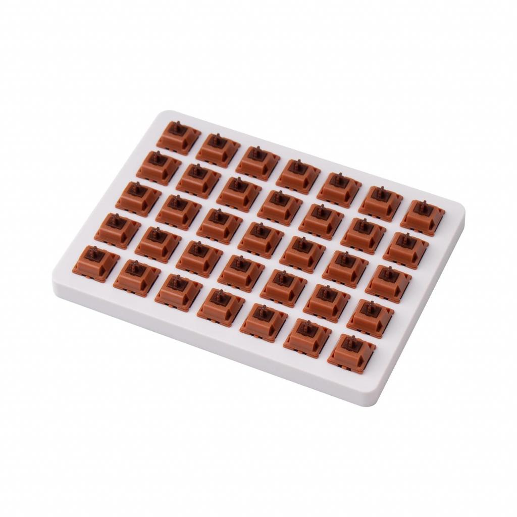 Други Keychron Gateron Cap Golden Brown Switch Set 35 брояна ниска цена с бърза доставка - BestPC.BG