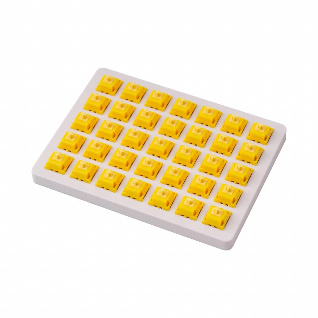 Други Keychron Gateron Cap Golden Yellow Switch Set 35 брояна ниска цена с бърза доставка - BestPC.BG