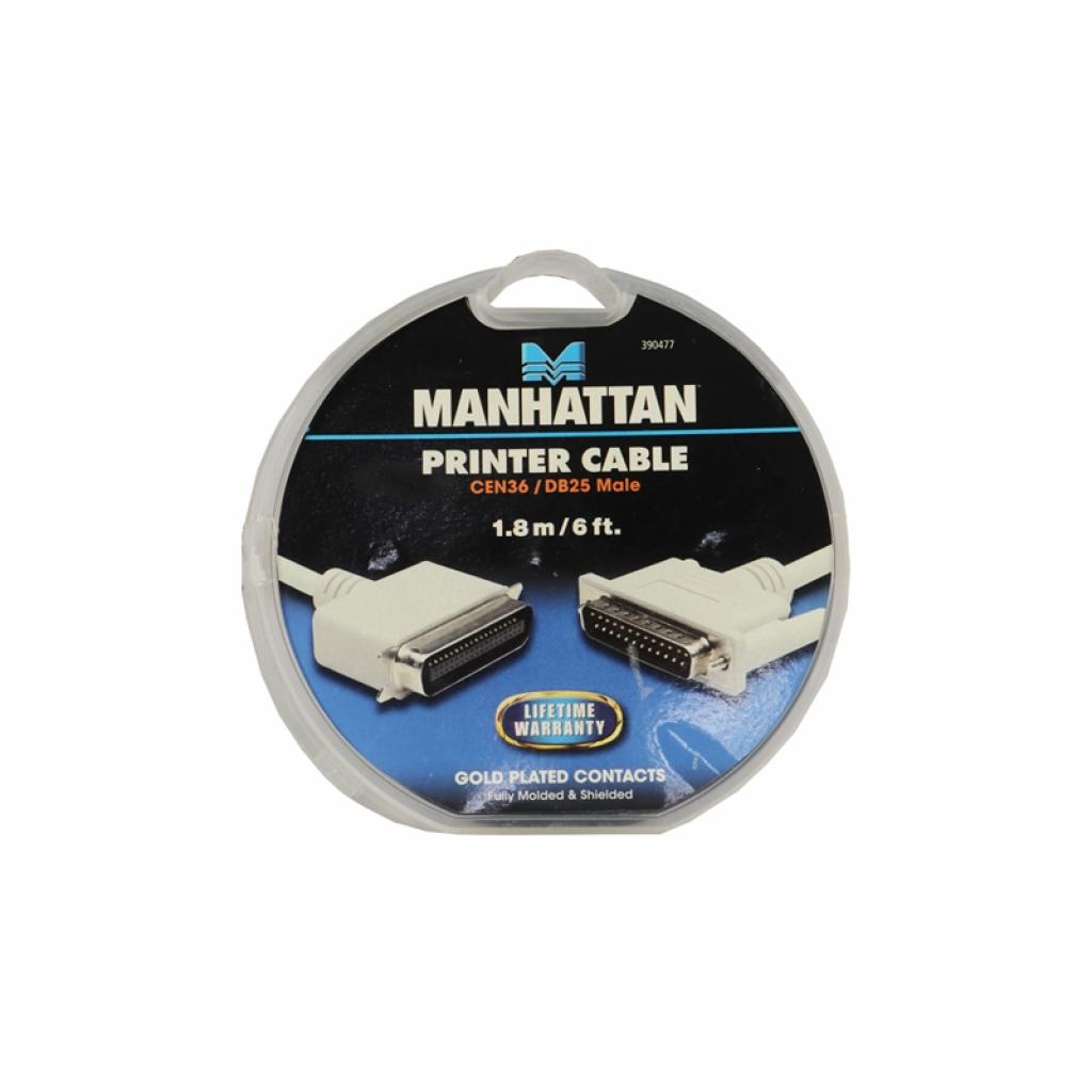 Аксесоар за принтер Manhattan Кабел за принтер Gold, 1.9 mна ниска цена с бърза доставка - BestPC.BG