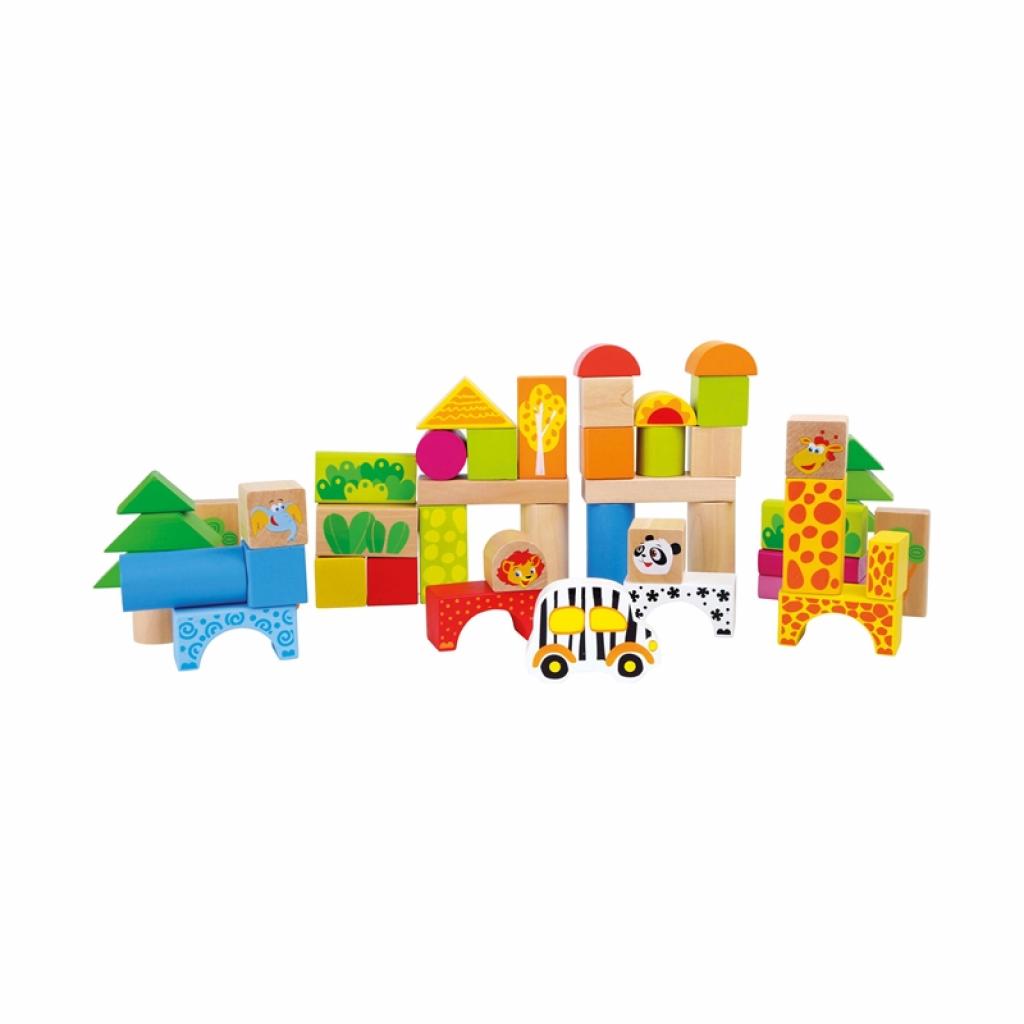 Small Foot Конструктор Зоопарк, дървен, 50 частина ниска цена с бърза доставка - BestPC.BG