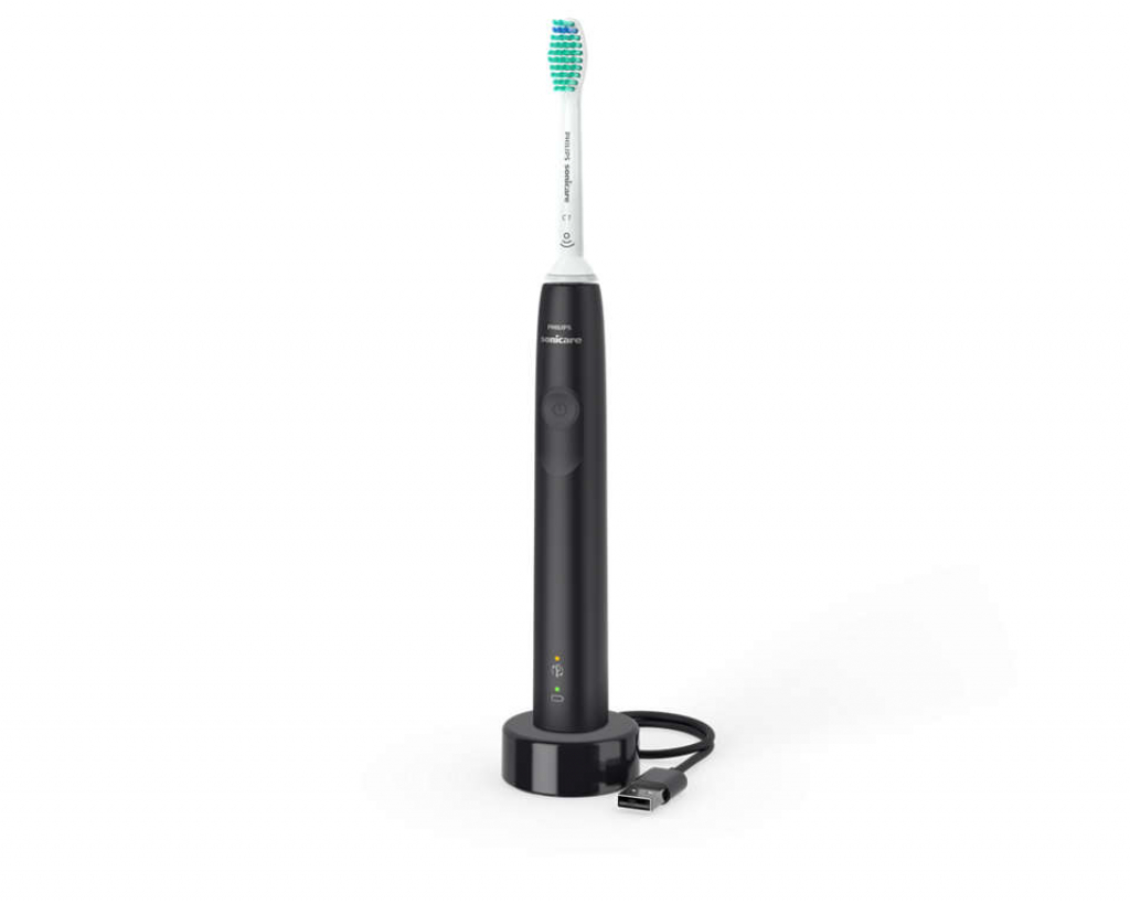 PHILIPS Electric toothbrush Series 3100 Pressure sensor Slim ergonomic design blackна ниска цена с бърза доставка - BestPC.BG