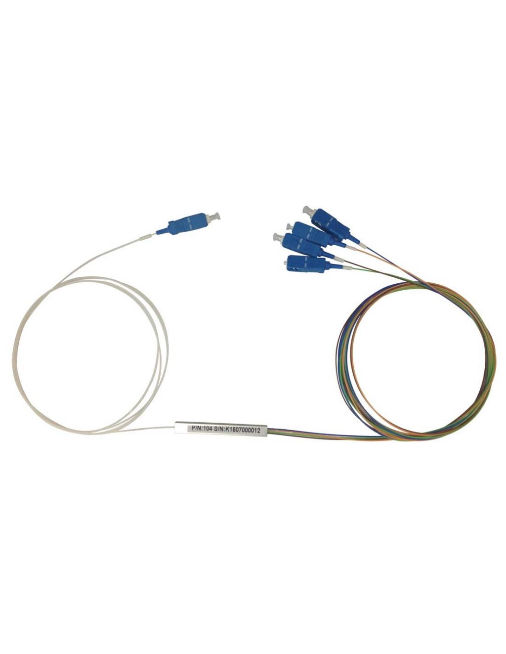 Оптичен PLC сплитер 1х4 SC Конекторина ниска цена с бърза доставка - BestPC.BG