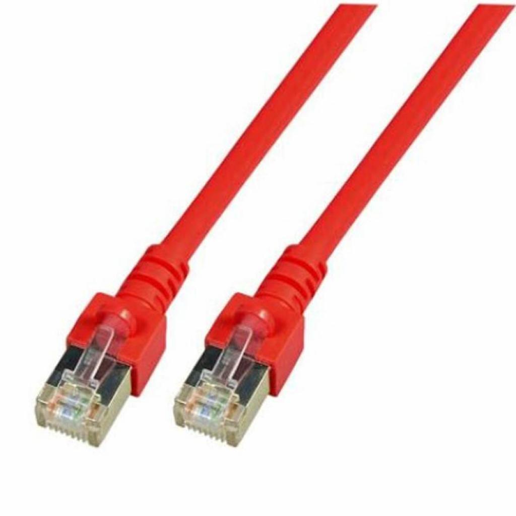 Екранирана пач корда SF/UTP, Cat.5e, PVC, CCA, червена, 20м.на ниска цена с бърза доставка - BestPC.BG