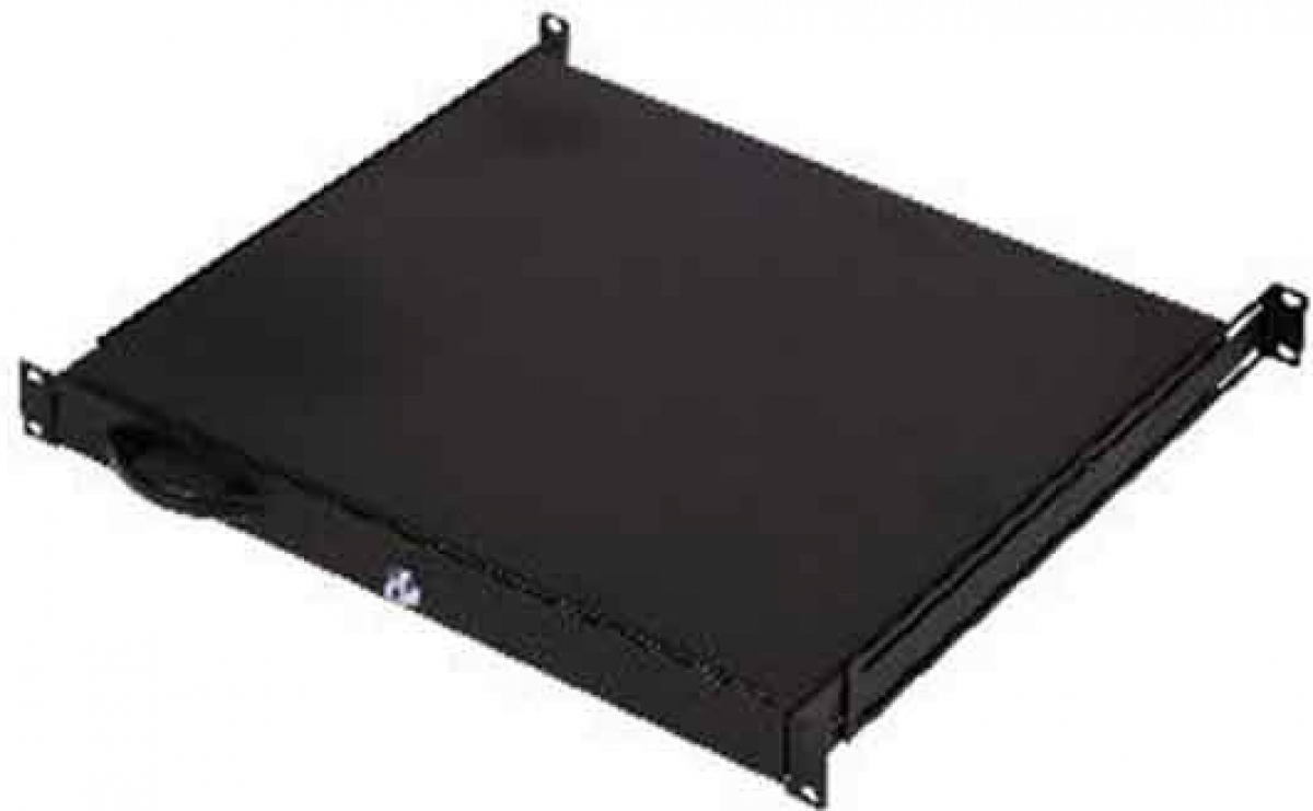 Тава/Рафт Чекмедже за 19" монтаж в комуникационен шкаф, 1U, чернона ниска цена с бърза доставка - BestPC.BG
