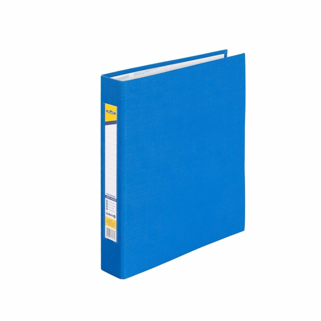 Office 1 Папка, А4, с 4 ринга, синяна ниска цена с бърза доставка - BestPC.BG