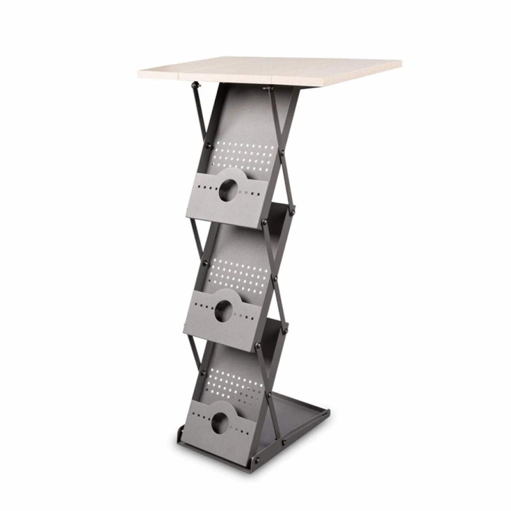 Стойка за брошури Concord, с 3 секции и плот, A4на ниска цена с бърза доставка - BestPC.BG