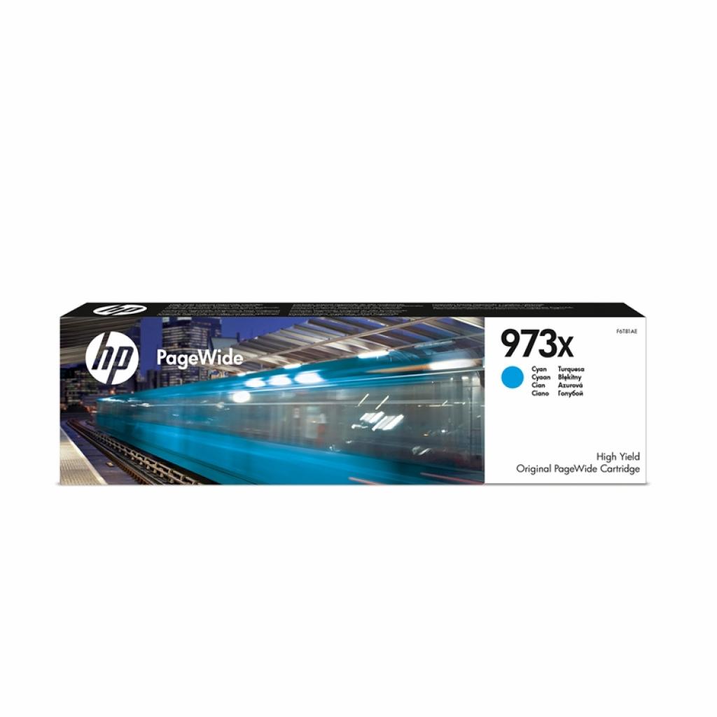 Касета с мастило HP Патрон F6T81AE, 973X, PW, 452-477, Cyanна ниска цена с бърза доставка - BestPC.BG