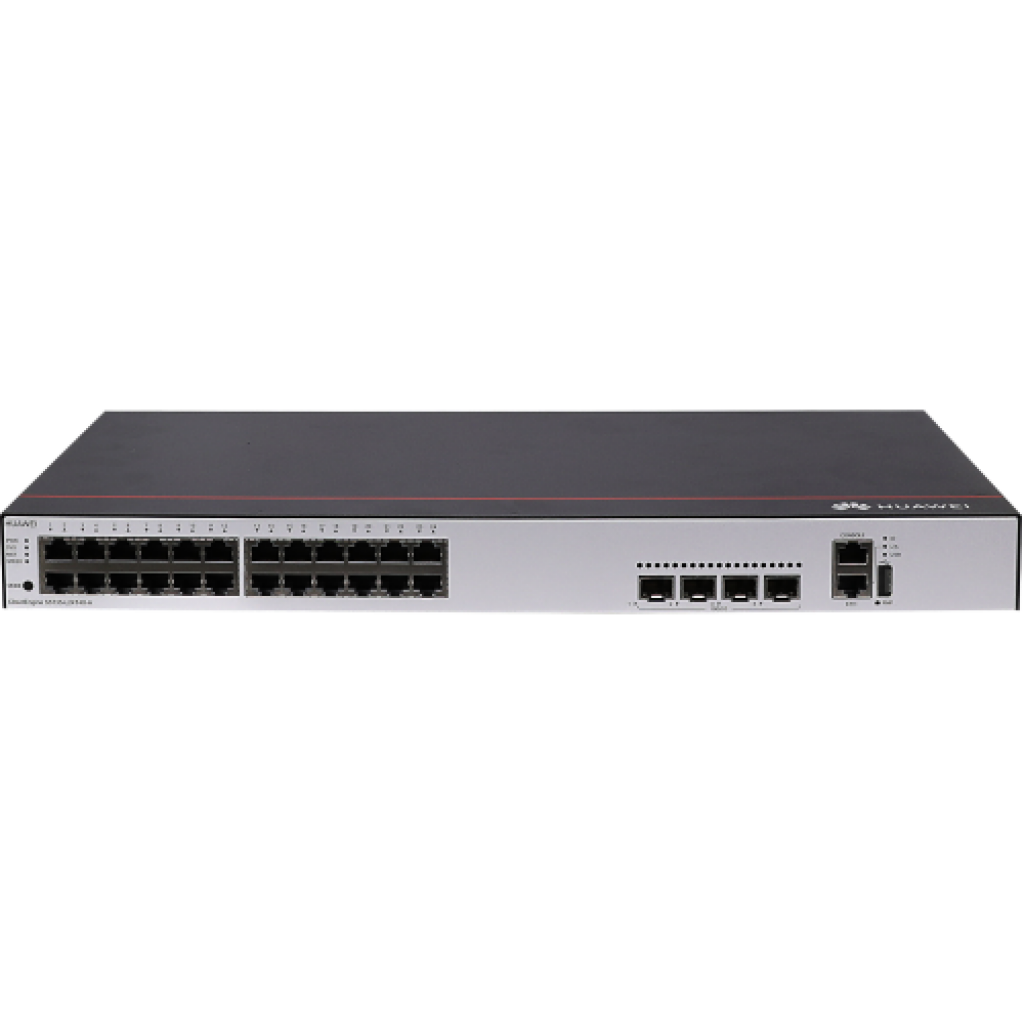 Комутатор/Суич HUAWEI S5735 L24T4X A 24x10 100 1000BASE-T ports 4x10GE SFP+ ports AC powerна ниска цена с бърза доставка - BestPC.BG