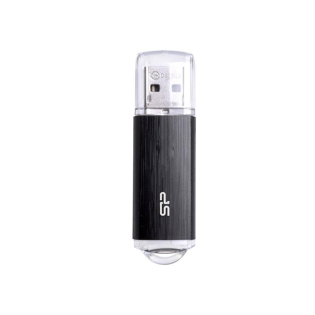 USB памет SILICON POWER Ultima U02, 8GB,USB 2.0 Черенна ниска цена с бърза доставка - BestPC.BG