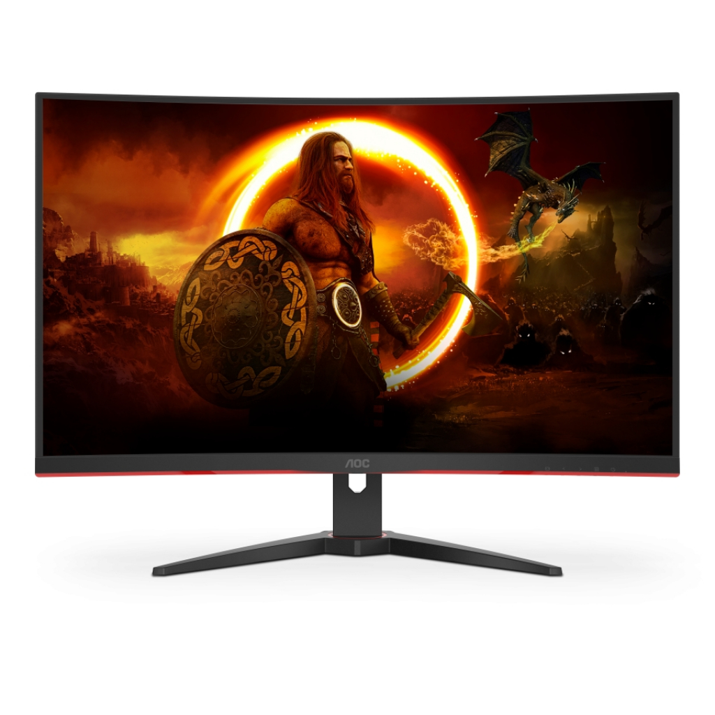 Монитор AOC C32G2ZE-BK, 31.5" 1920x1080 - FullHD, LED, VA, 4ms, 240Hz, HDMI, DPна ниска цена с бърза доставка - BestPC.BG