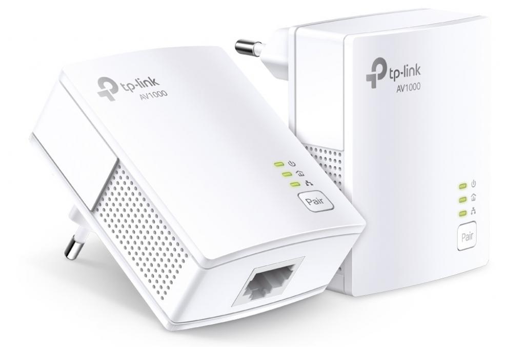 Powerline TP-Link TL-PA7017 KIT, 1000Mbpsна ниска цена с бърза доставка - BestPC.BG