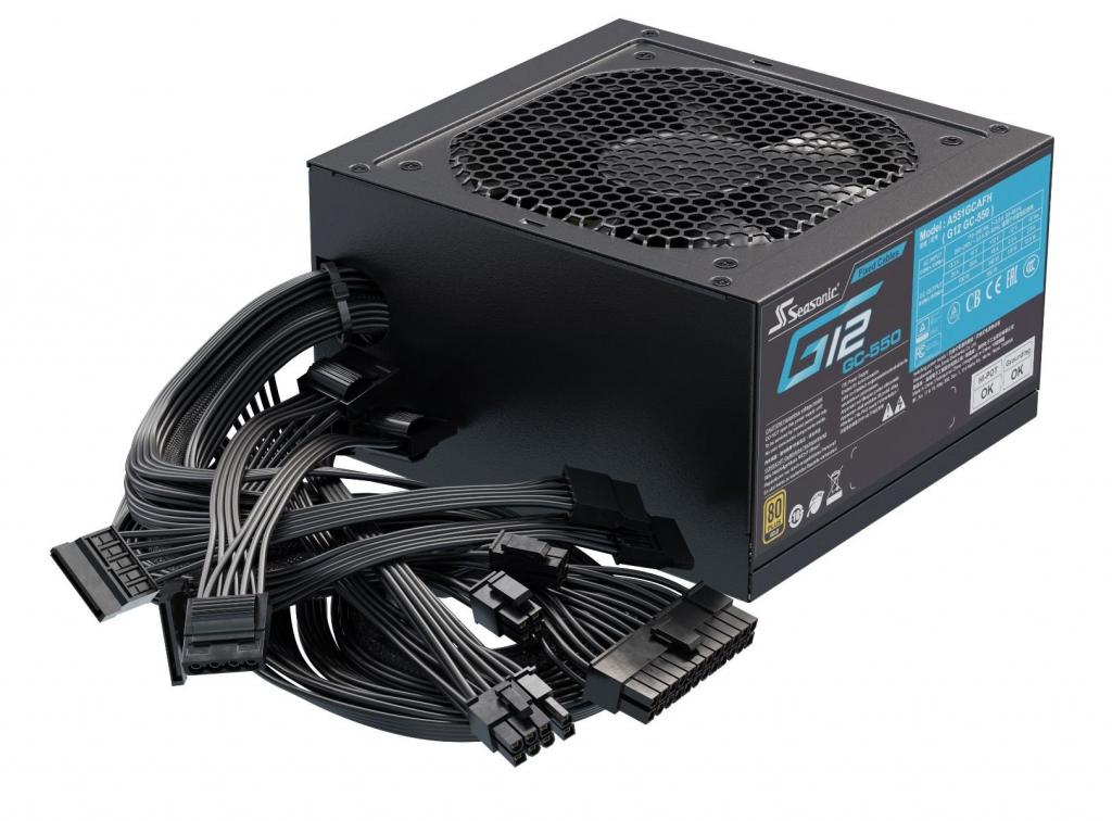 Захранване Seasonic Захранване PSU 550W Gold - G12 GC-550на ниска цена с бърза доставка - BestPC.BG