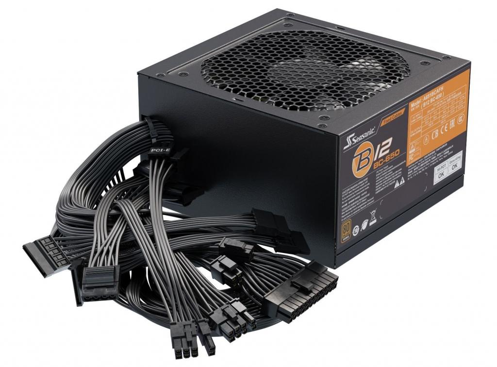 Захранване Seasonic Захранване PSU 650W Bronze - B12 BC-650на ниска цена с бърза доставка - BestPC.BG