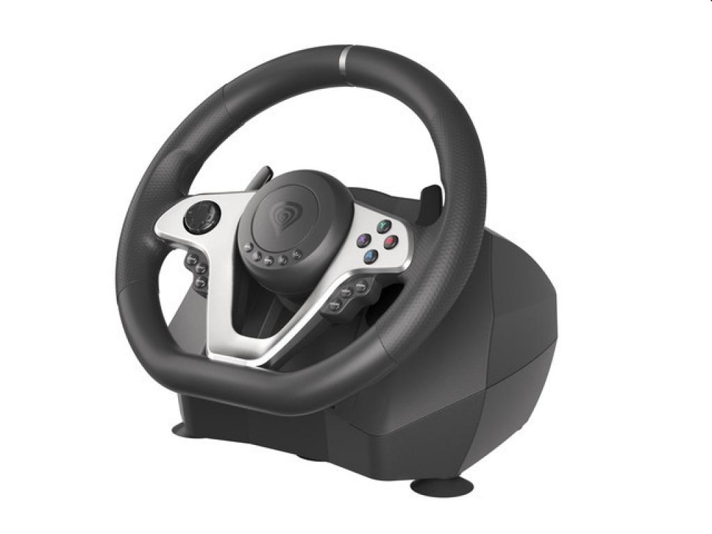 Genesis Driving Wheel Seaborg 400 For PC-Consoleна ниска цена с бърза доставка - BestPC.BG