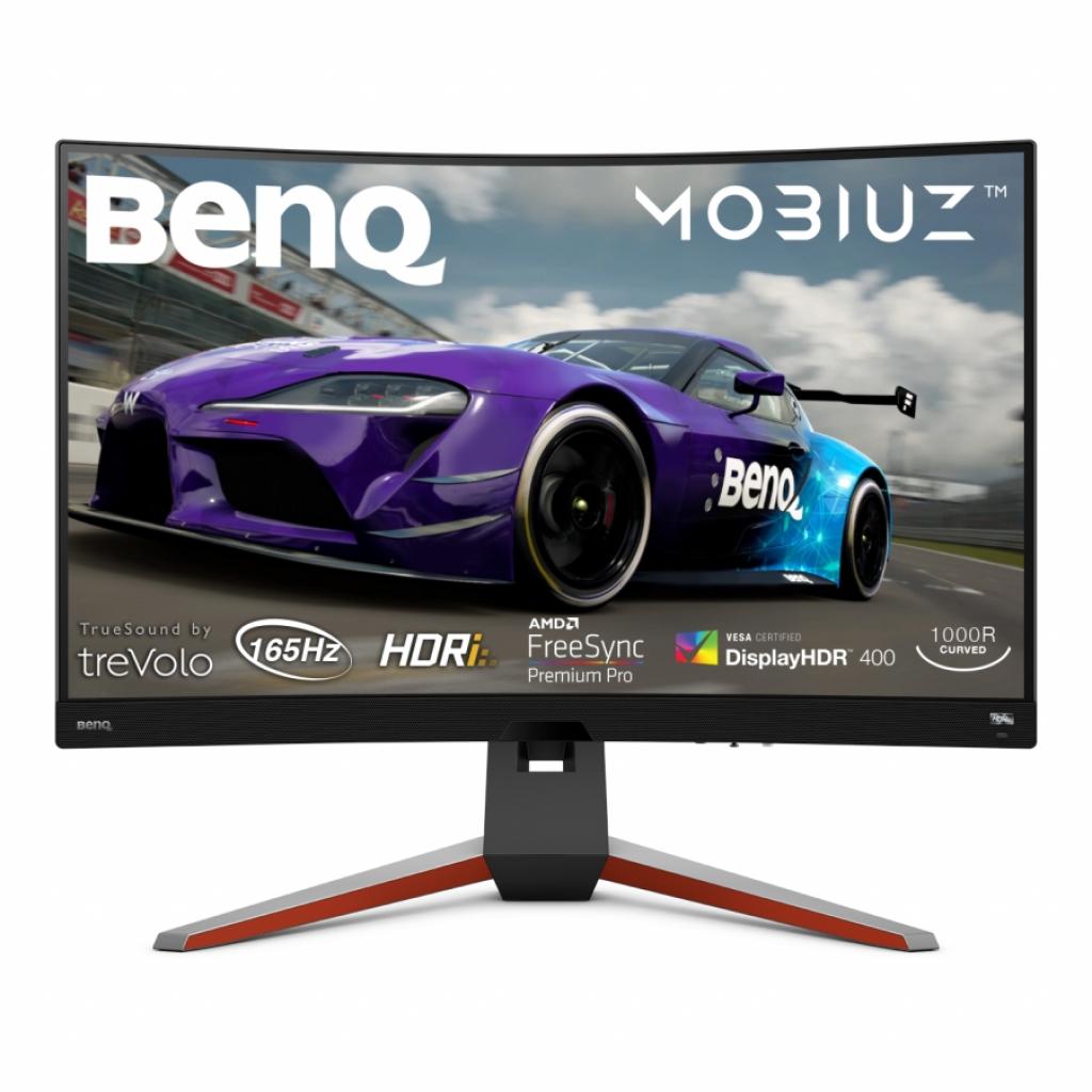 Монитор BenQ EX3210R 31.5", QHD, VA, P3 90%, 165Hz, 1000R, HDR400, HDRi, HDMI x2, DP x1на ниска цена с бърза доставка - BestPC.BG