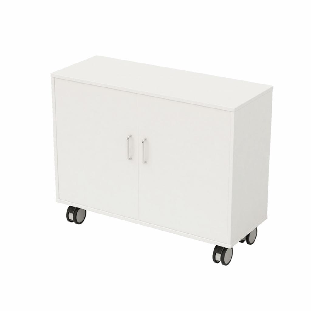 Шкаф RFG, с две врати, 104 х 40 х 90 cm, ПДЧ, светлосив, сглобена мострана ниска цена с бърза доставка - BestPC.BG