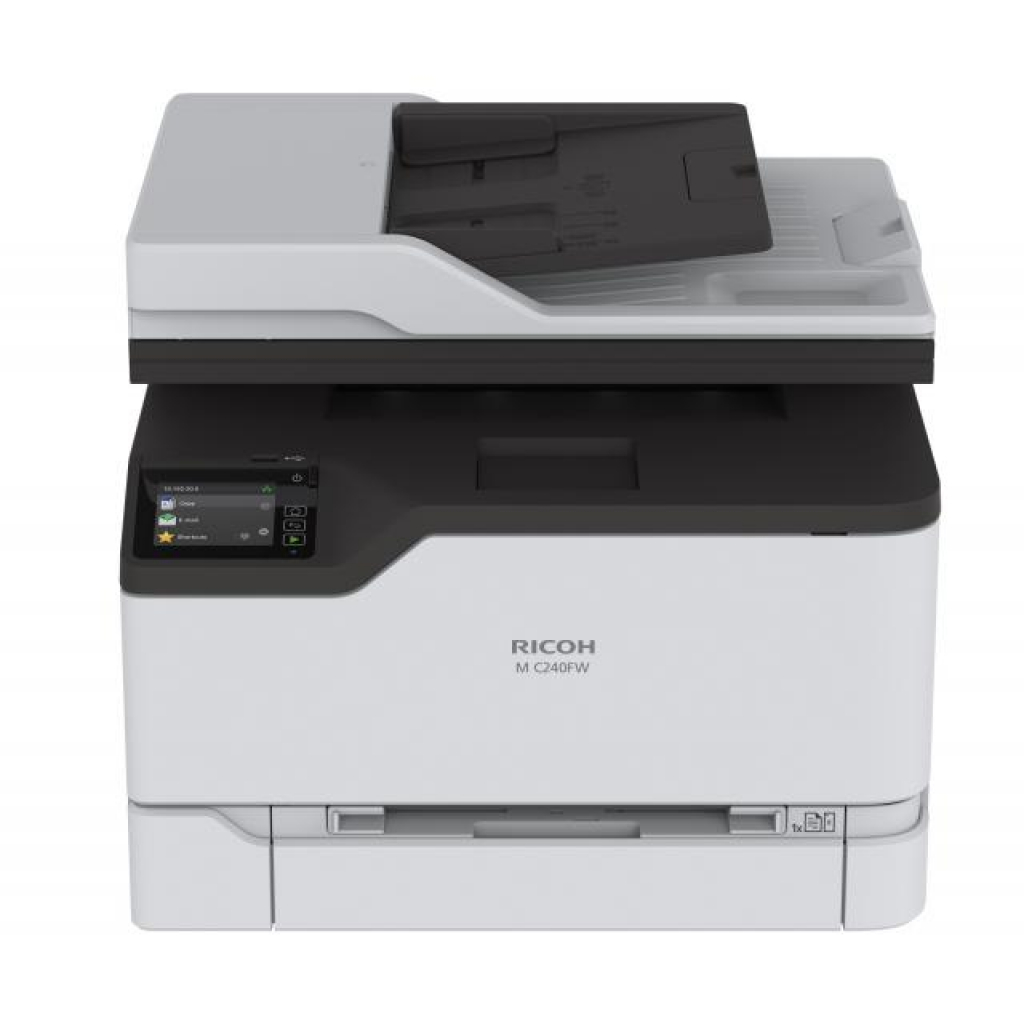 Мултифункционално у-во Мултифункционално цветно устройство RICOH M C240FW, А4, 2400 x 600dpi, 24 ppmна ниска цена с бърза доставка - BestPC.BG