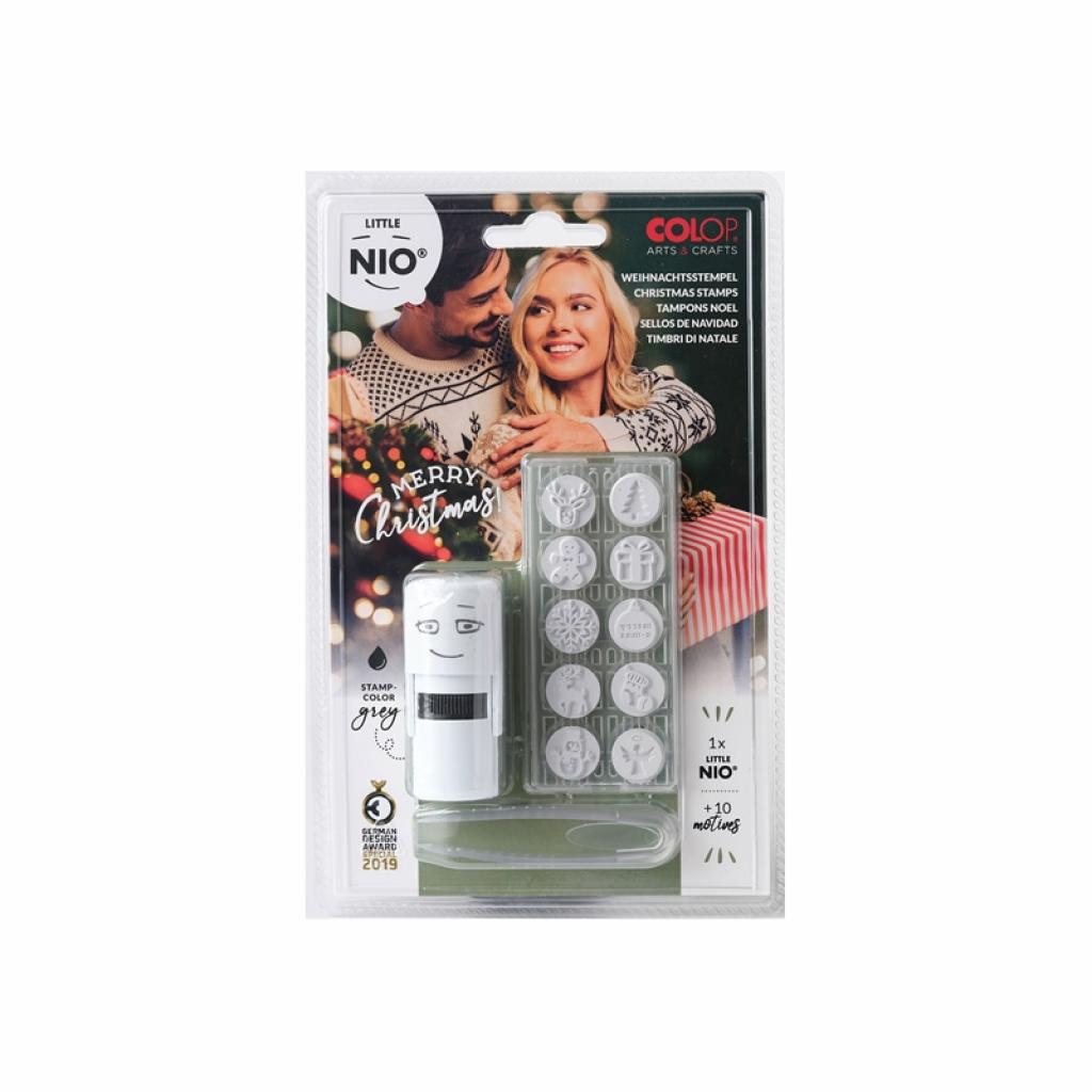 Продукт Colop Печат Little Nio, автоматичен, с 10 клишетана ниска цена с бърза доставка - BestPC.BG