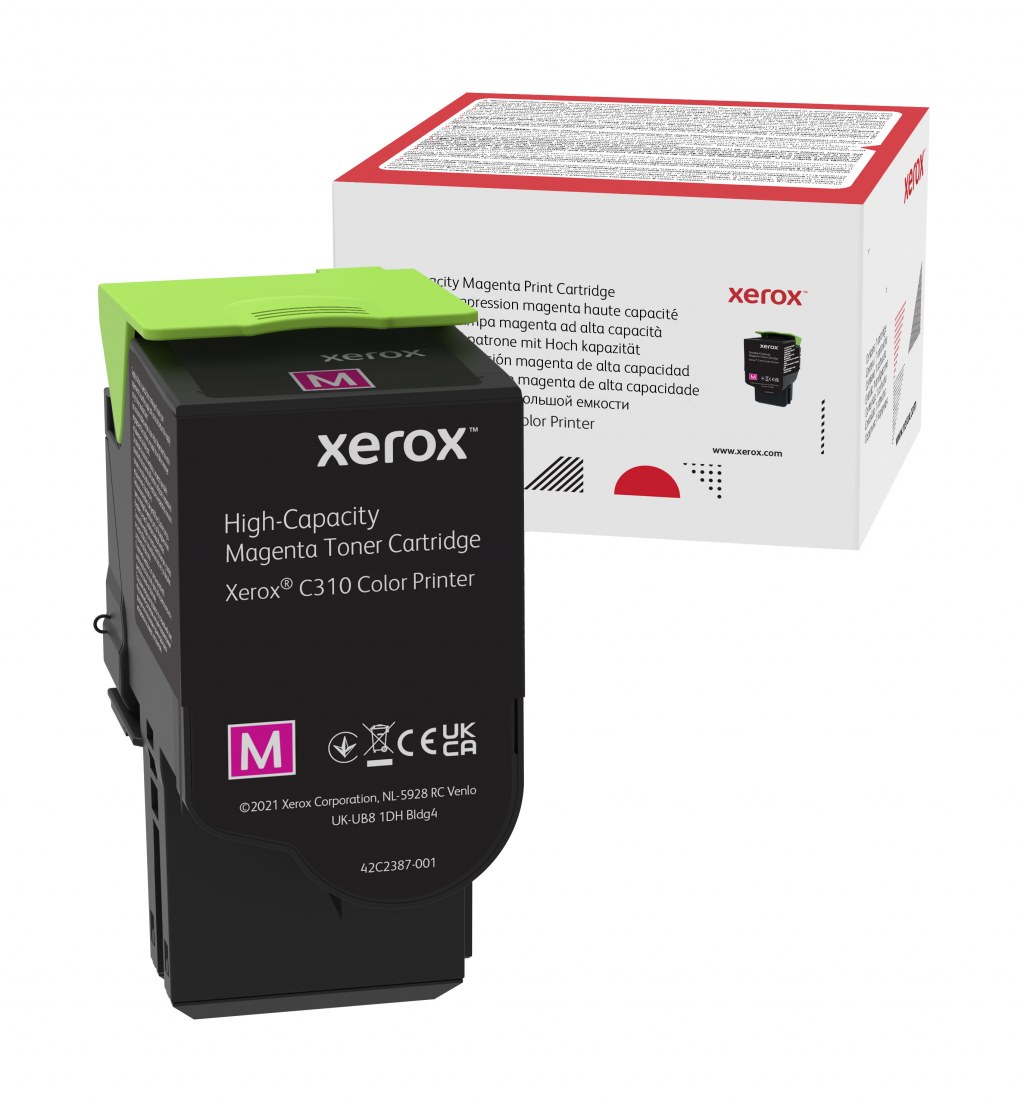 Тонер за лазерен принтер Xerox High capacity toner Magenta 5500 page C310-C315на ниска цена с бърза доставка - BestPC.BG