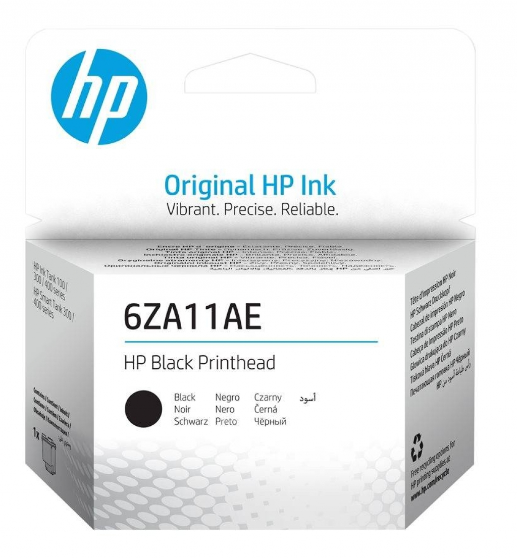 Касета с мастило HP 6ZA11AE Black Printheadна ниска цена с бърза доставка - BestPC.BG