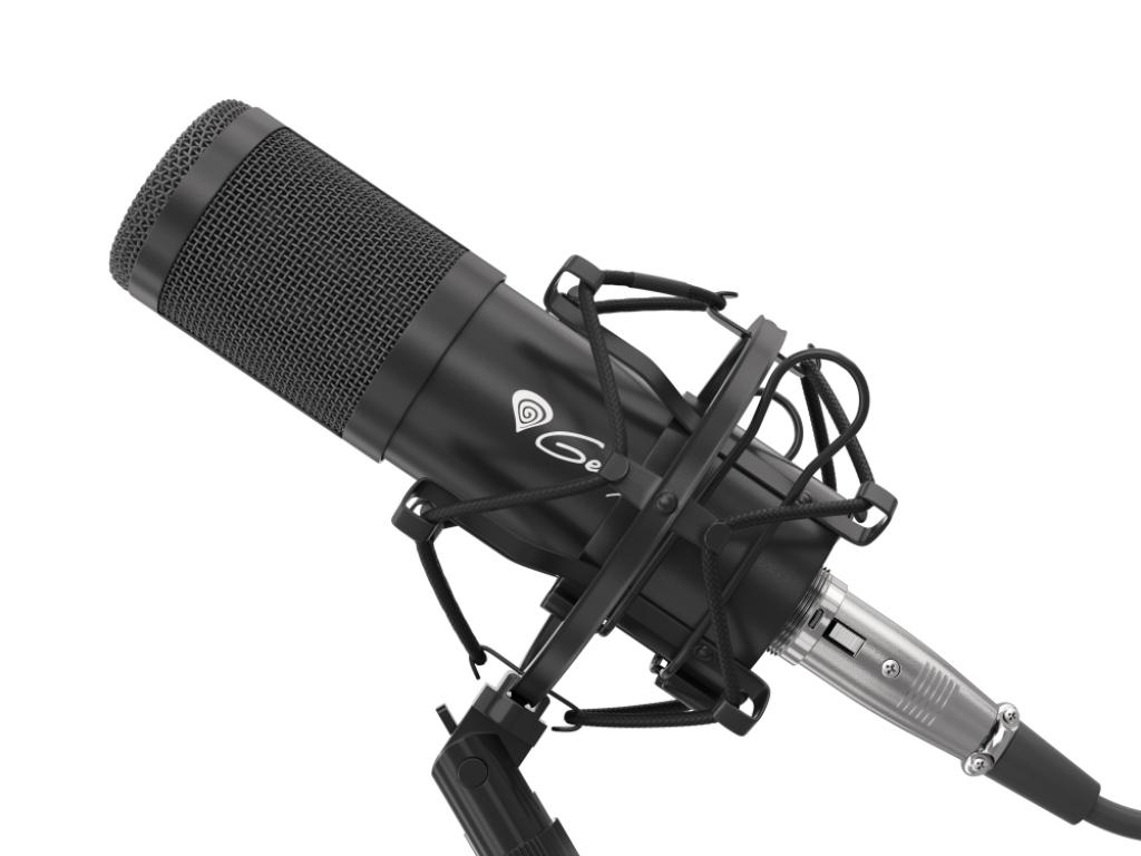 Микрофон Геймърски Genesis Microphone Radium 300 Studio XLR ARM Popfilterна ниска цена с бърза доставка - BestPC.BG