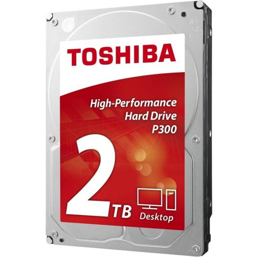 HDD вътрешен TOSHIBA P300, 2TB, 5400rpm, 128MB, SATA 3на ниска цена с бърза доставка - BestPC.BG