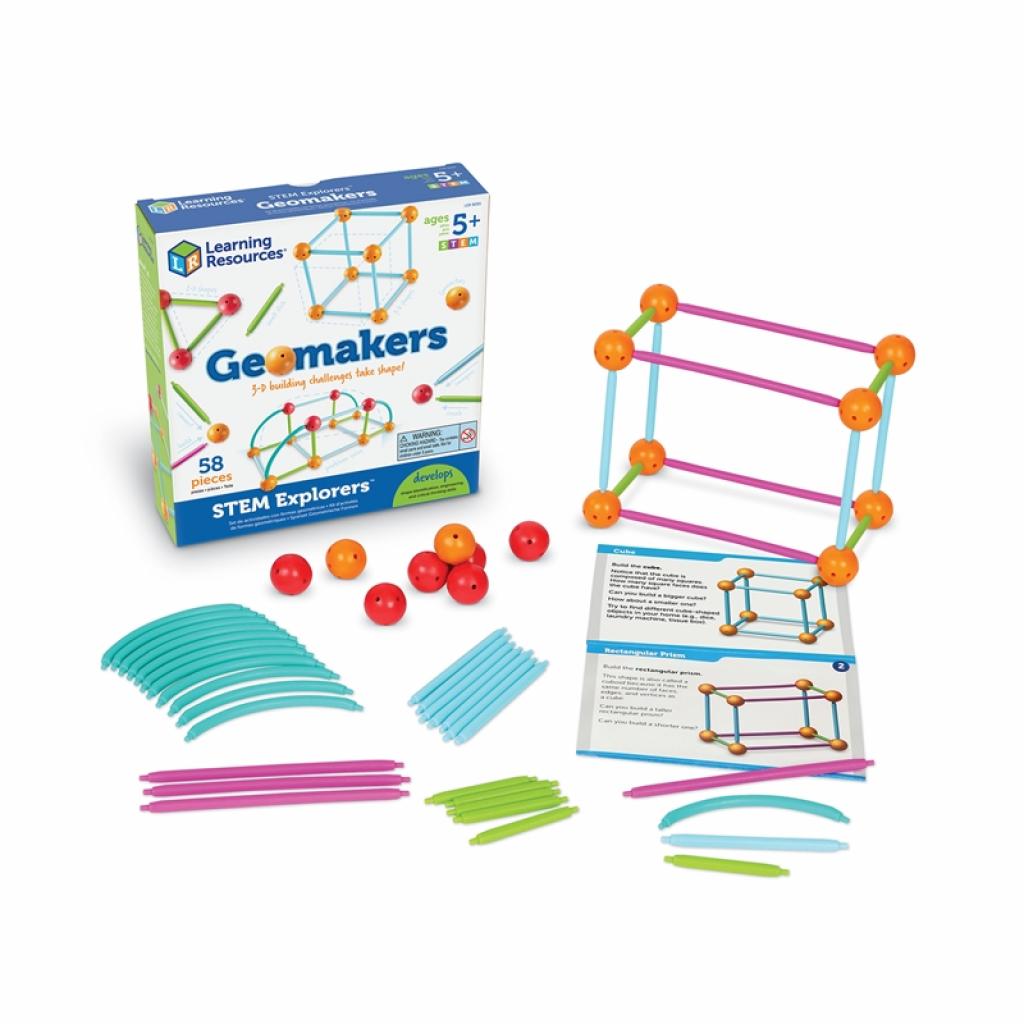 Learning Resources Комплект Геометрични пръчки с топчетана ниска цена с бърза доставка - BestPC.BG