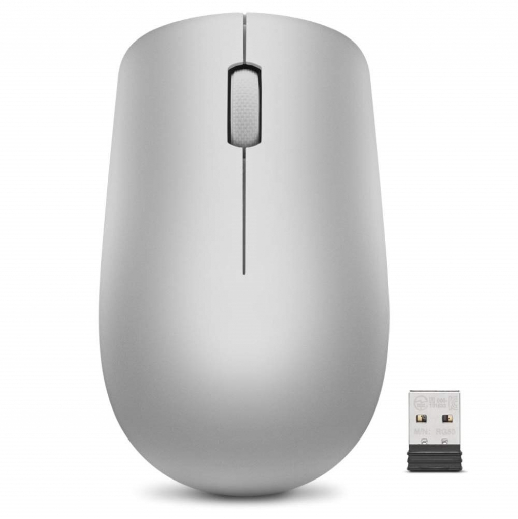 Мишка LENOVO 530 Wireless Mouse Platinum Greyна ниска цена с бърза доставка - BestPC.BG