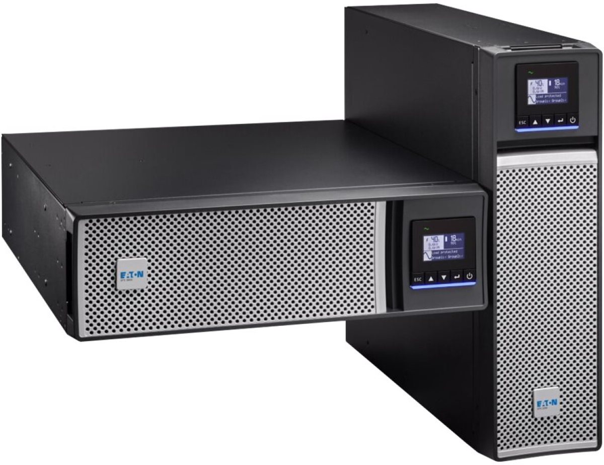 Непрекъсваемо захранване (UPS) Eaton 5PX2200IRT3UG2, line-interactive, 2200 VA / 2200 W, rack 3U, 8×IEC C13, 2×IEC C19, USB, RS-232, LCDна ниска цена с бърза доставка - BestPC.BG