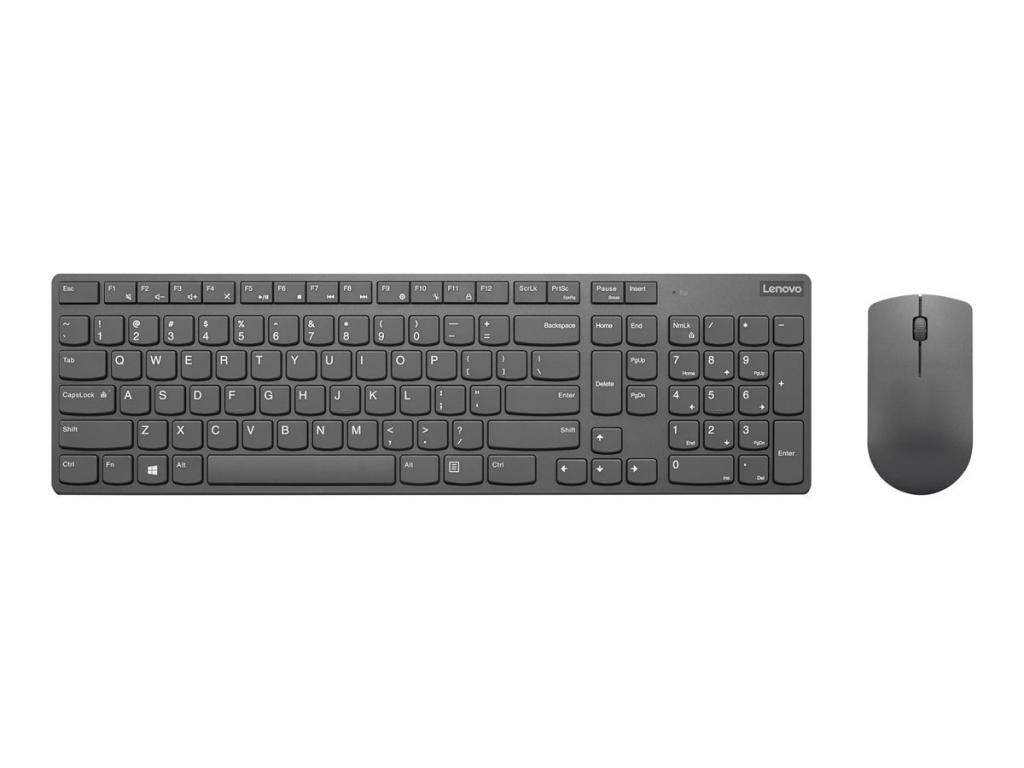 Клавиатура LENOVO Professional Ultraslim Wireless Combo Keyboard and Mouse US Euroна ниска цена с бърза доставка - BestPC.BG