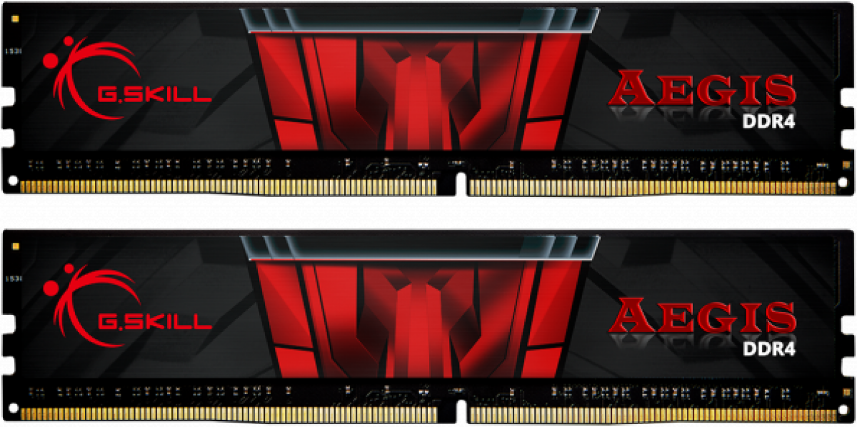 Памет G.SKILL Aegis 32GB(2x16GB) DDR4 PC4-21333 2666MHz CL19на ниска цена с бърза доставка - BestPC.BG