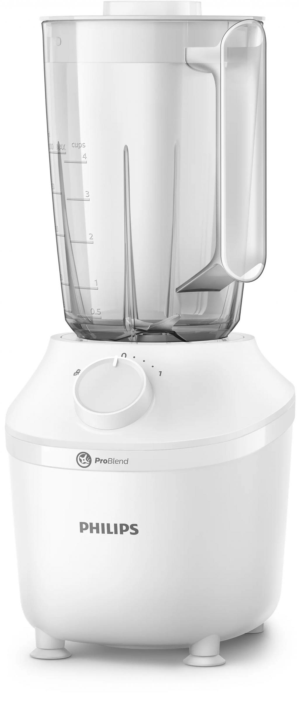 PHILIPS Blender Series 3000 450W ProBlend 1.9l whiteна ниска цена с бърза доставка - BestPC.BG