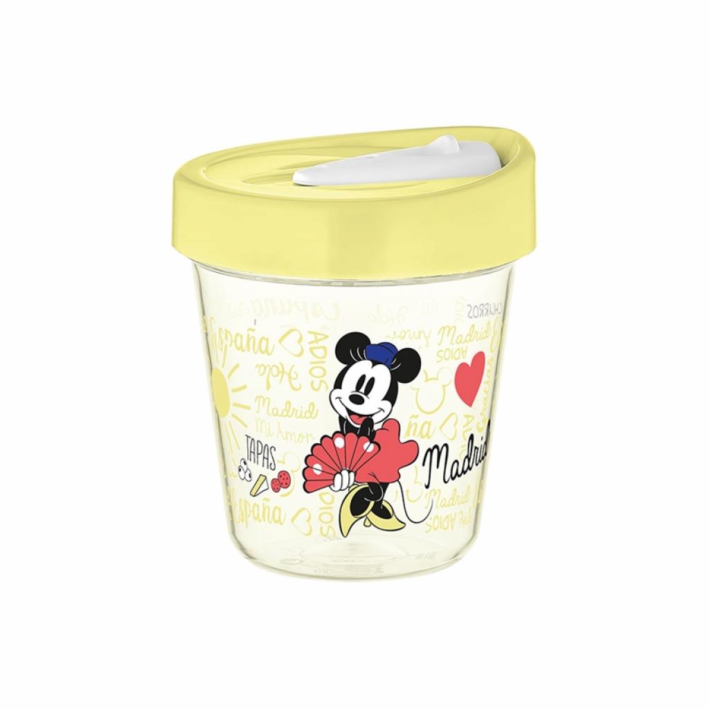 Disney Чаша за пътуване Мадрид, с капак, 350 ml, жълтана ниска цена с бърза доставка - BestPC.BG