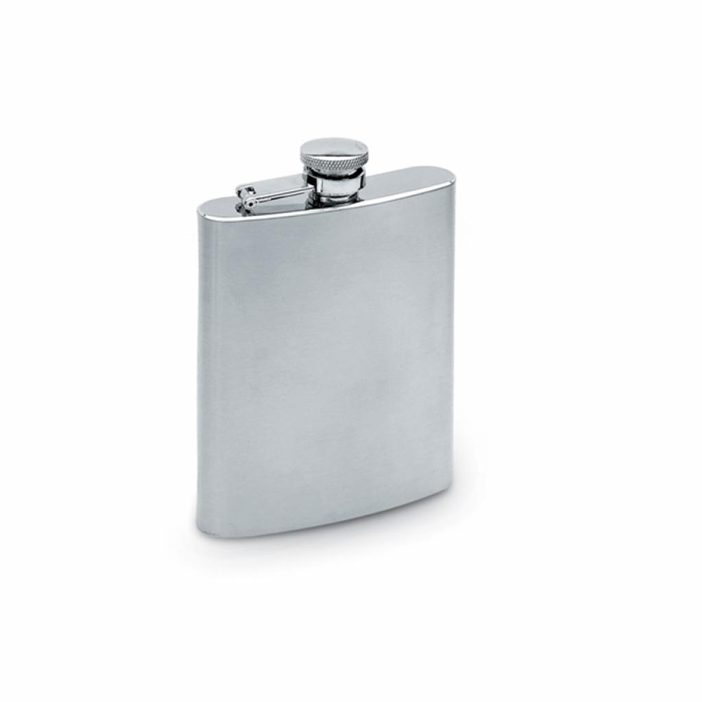 More Than Gifts Шише Slimmy, плоско, 175 ml, сребристона ниска цена с бърза доставка - BestPC.BG