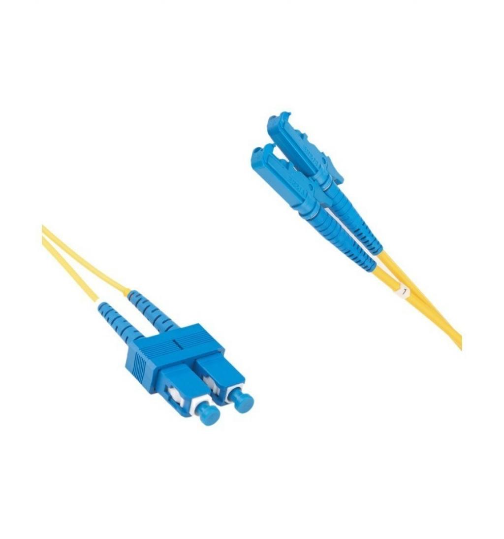 Пач корда E2000 - SC , SM, Duplex, LSZH, 3mm, 20 метра - CNFJ-E2SCOS2DYE3mm-20на ниска цена с бърза доставка - BestPC.BG