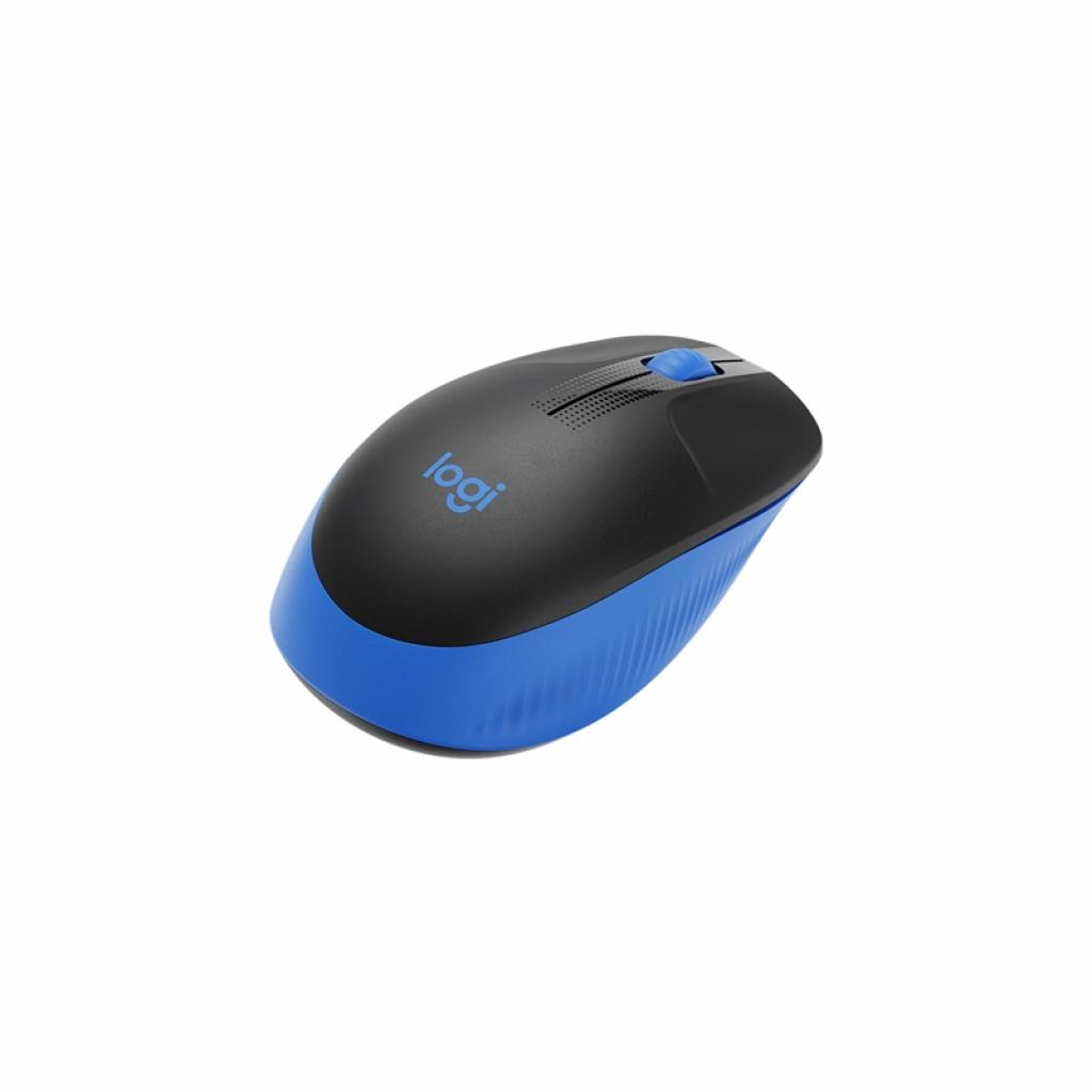 Мишка Logitech M190, безжична, синяна ниска цена с бърза доставка - BestPC.BG
