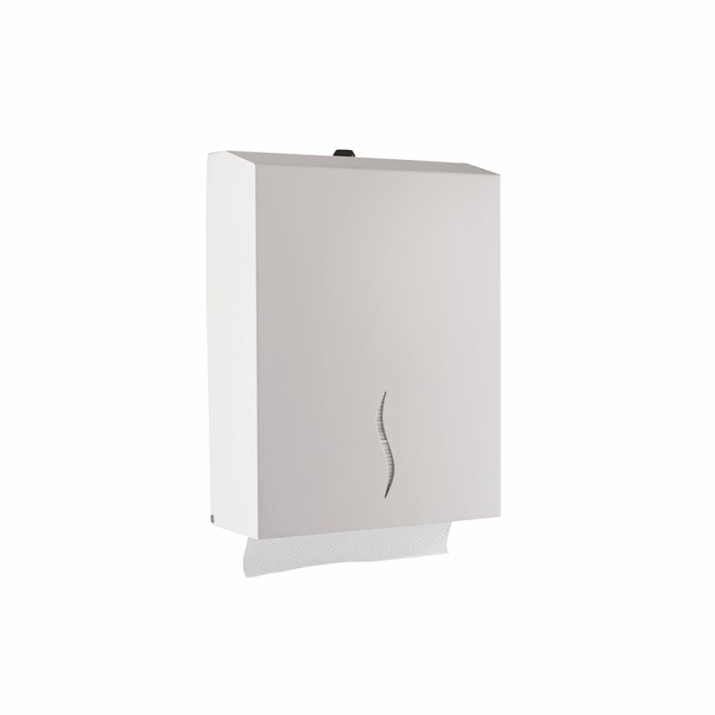 Dayco Диспенсър за кърпи за ръце със Z-сгъвка, 27 х 10 х 21 cm, бялна ниска цена с бърза доставка - BestPC.BG