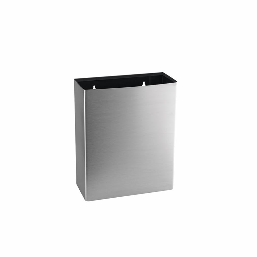Dayco Кош за отпадъци, отворен, метален, 36 х 16 х 44 cm, 23 L, иноксна ниска цена с бърза доставка - BestPC.BG