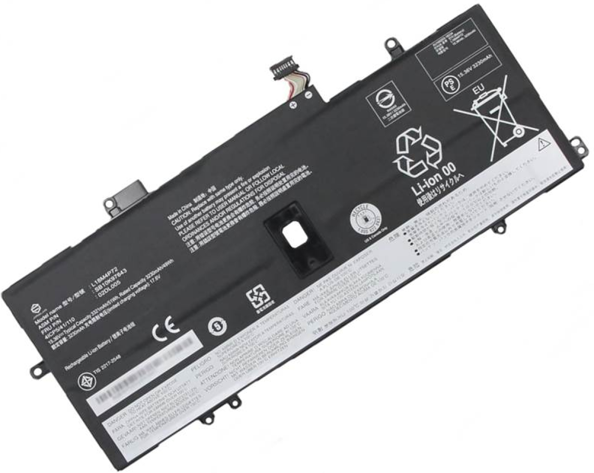 Батерия за Lenovo ThinkPad X1 Carbon 7th 8th Gen X1 Yoga 4th 5th Gen L18M4P72на ниска цена с бърза доставка - BestPC.BG